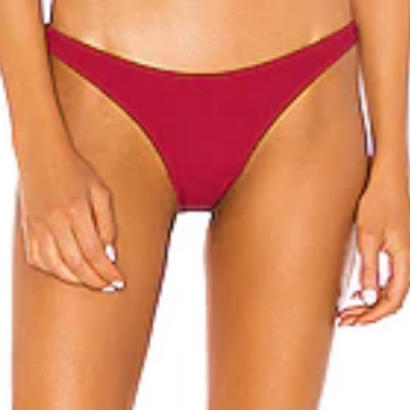 LSpace Camacho red bikini bottoms XS - Picture 4 of 5